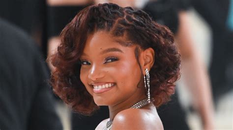 halle bailey met gala hair.